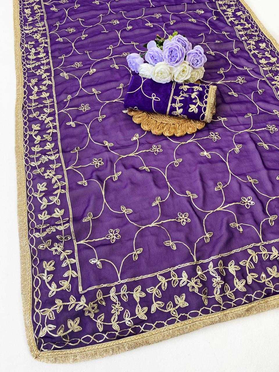 Georgette Designer Saree
