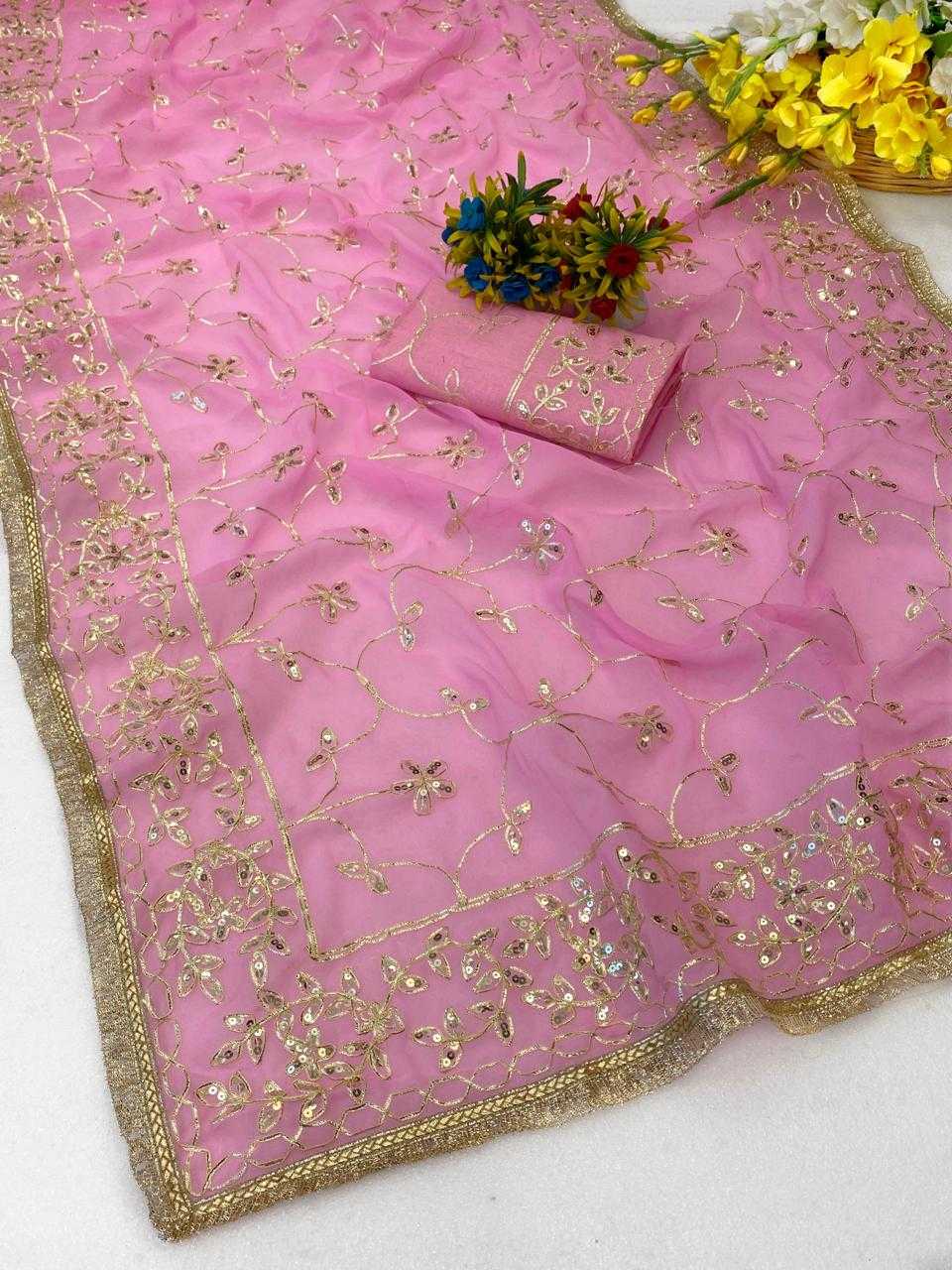 Georgette Designer Saree