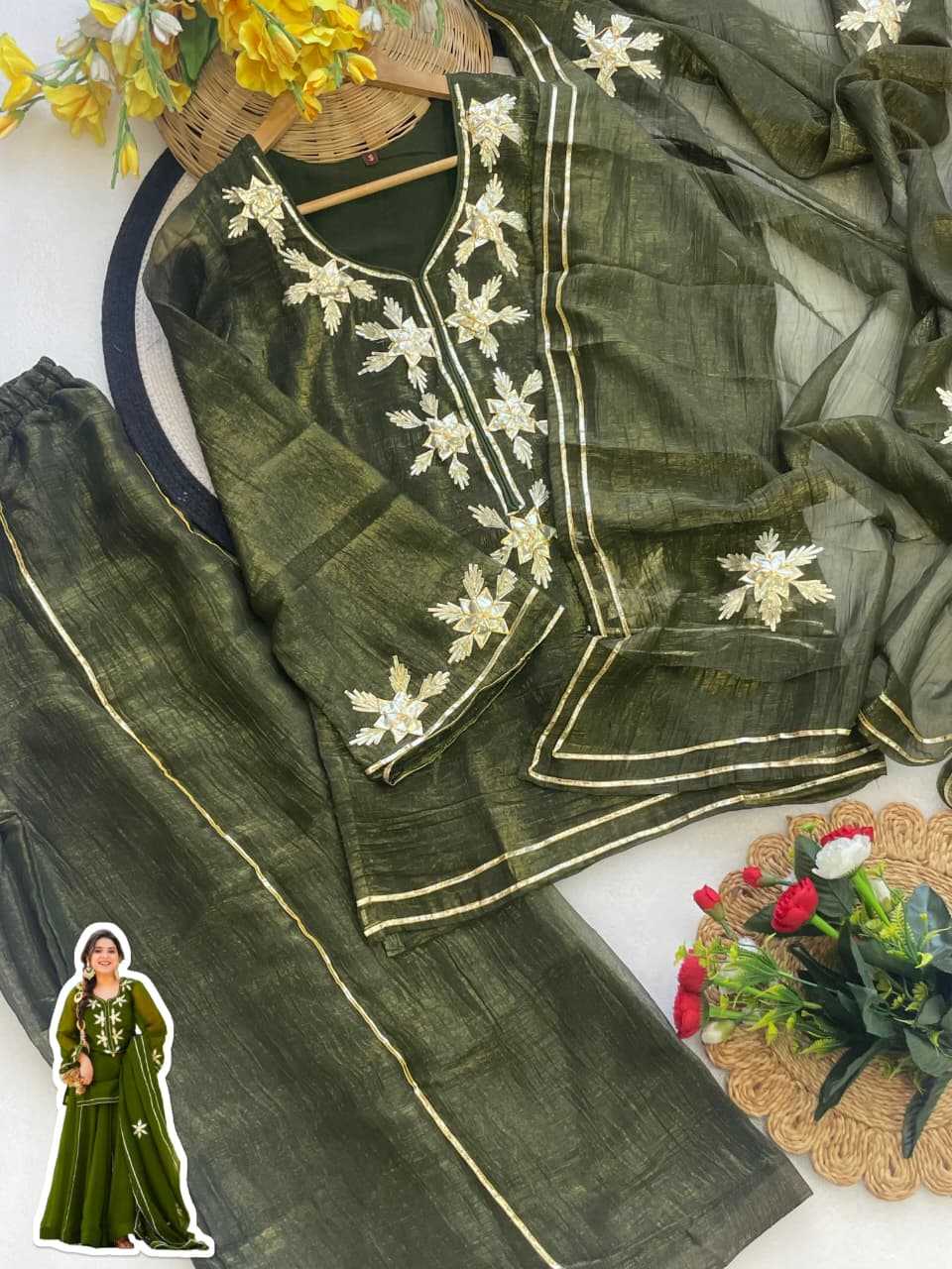 Chiffon Designer Kurti
