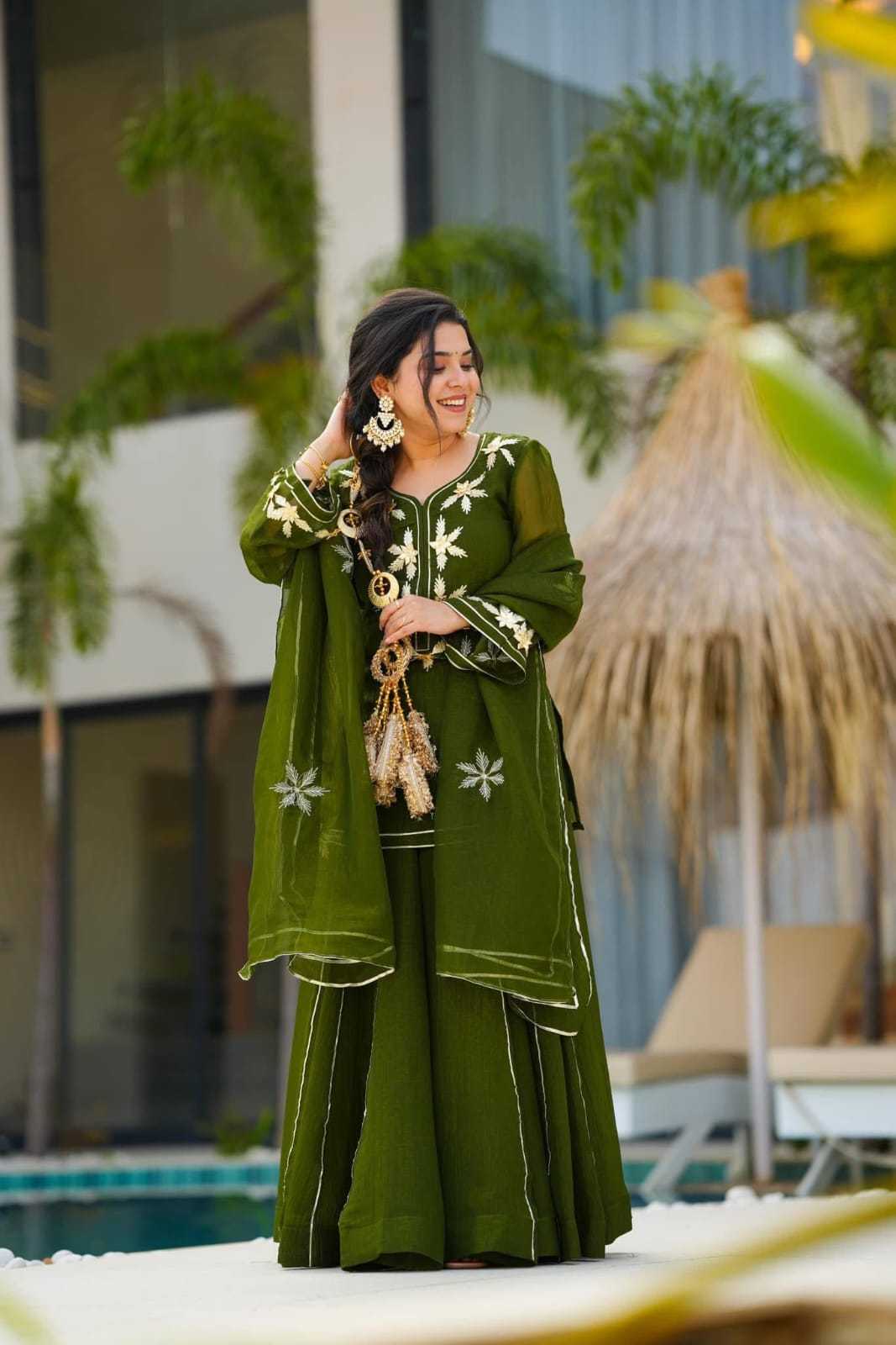 Chiffon Designer Kurti