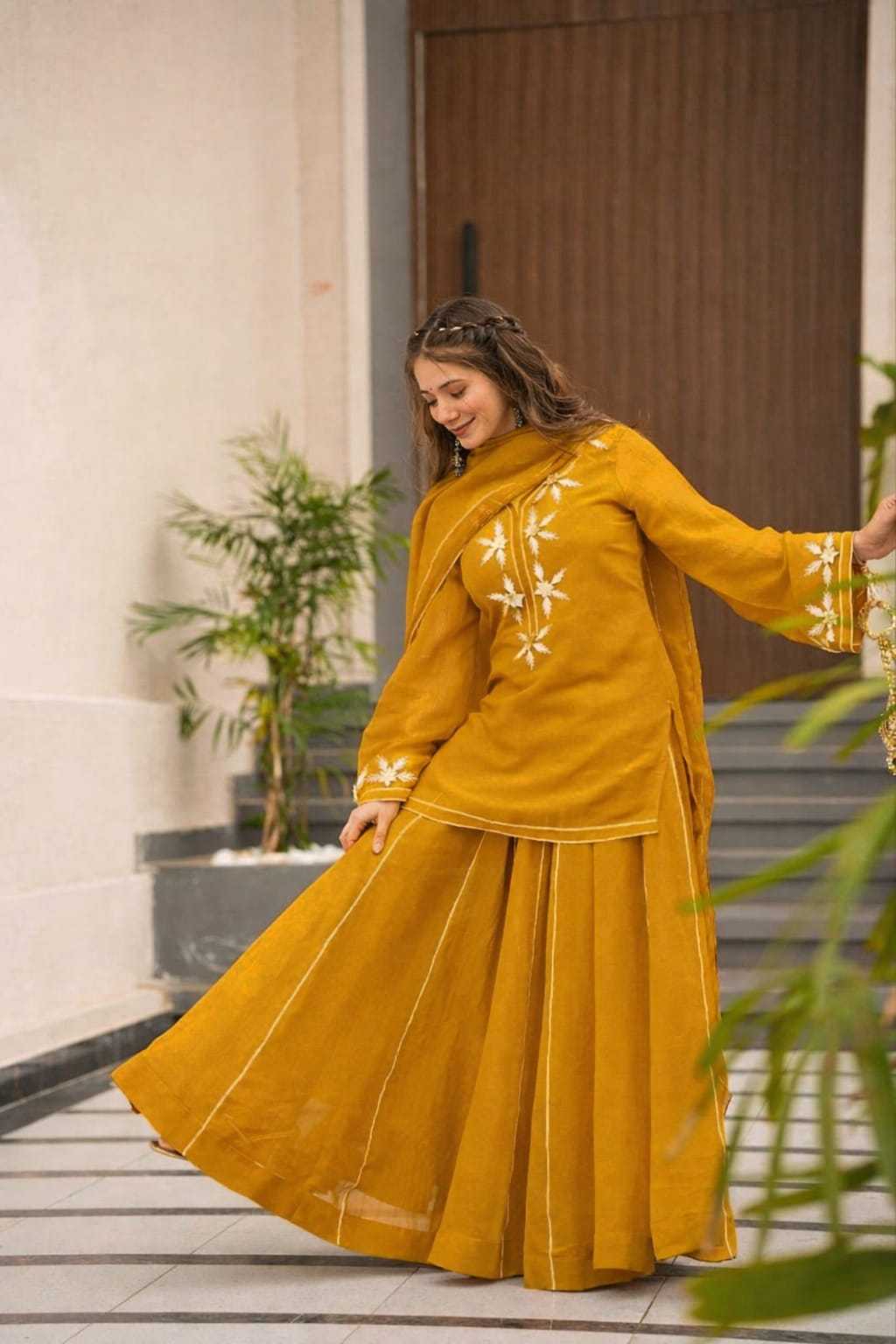 Chiffon Designer Kurti