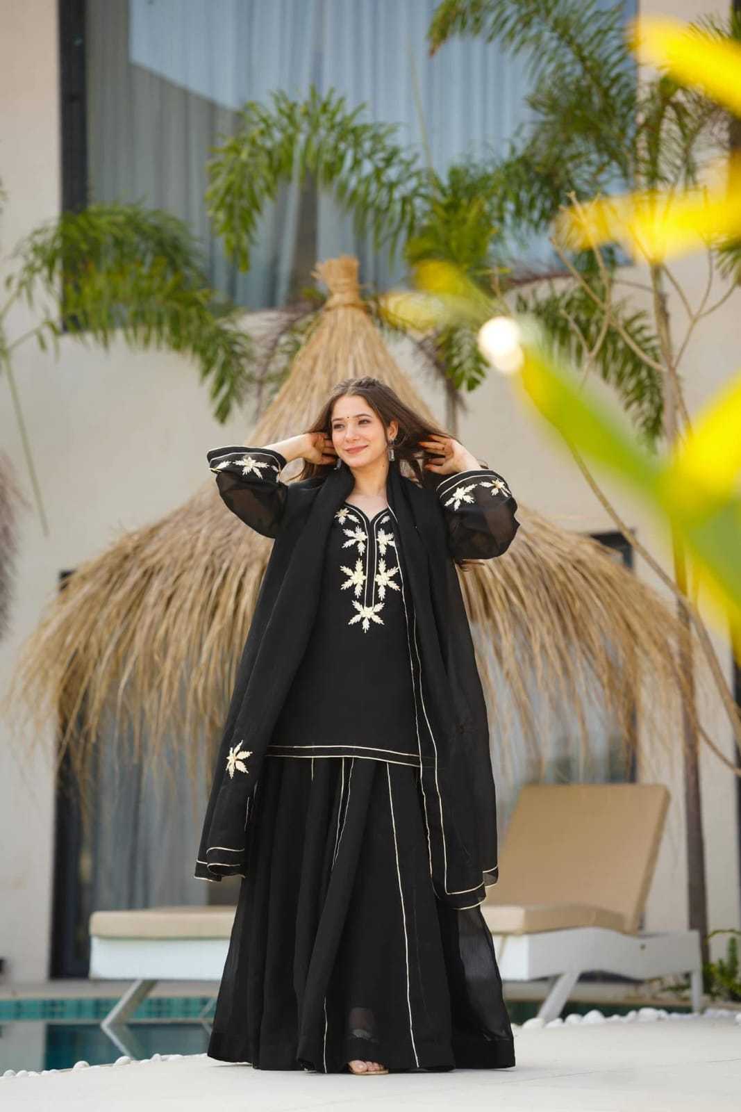Chiffon Designer Kurti