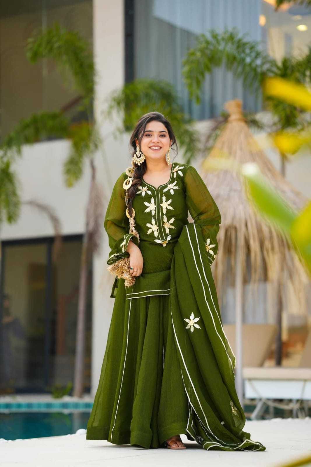 Chiffon Designer Kurti