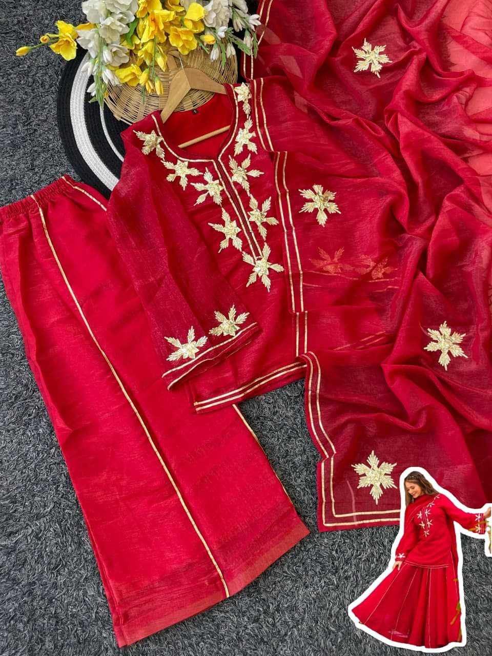 Chiffon Designer Kurti