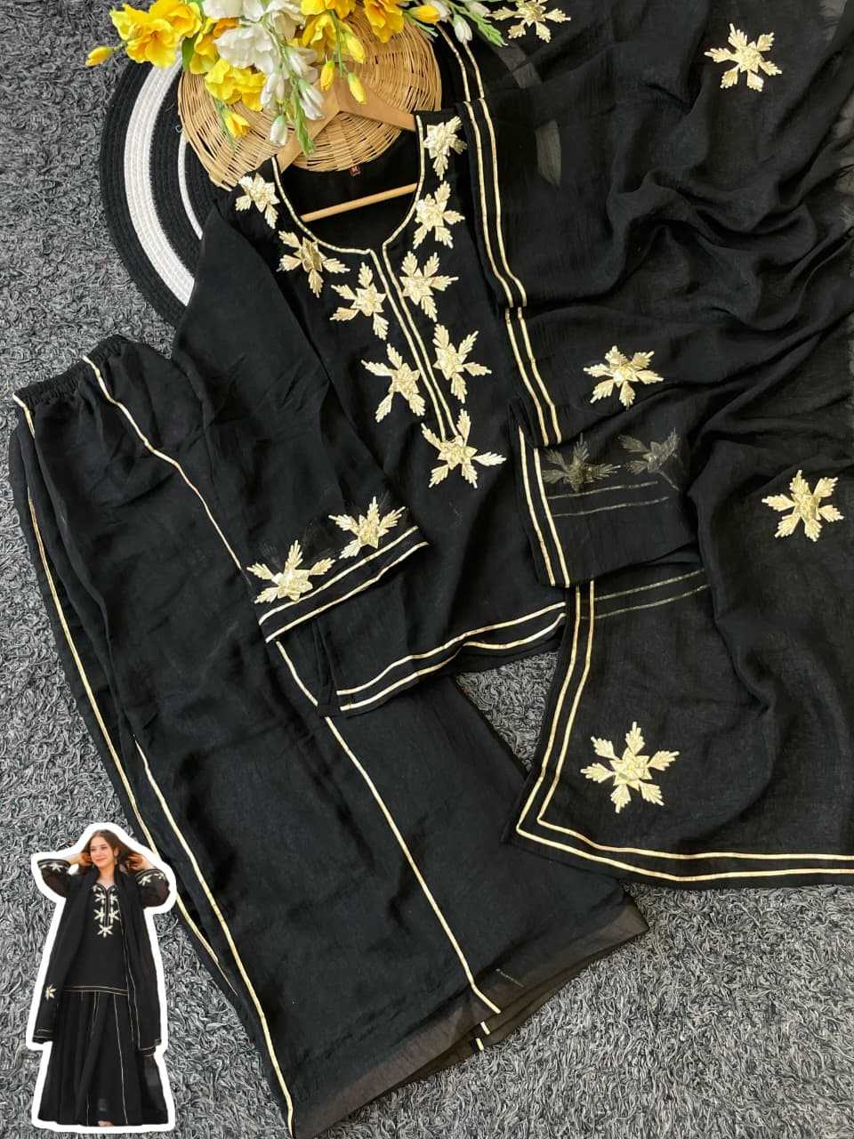 Chiffon Designer Kurti