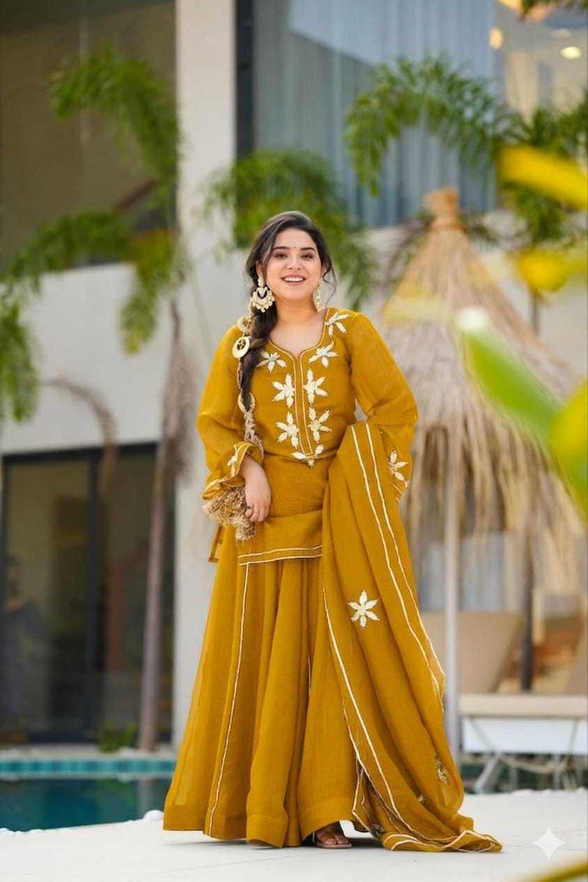 Chiffon Designer Kurti