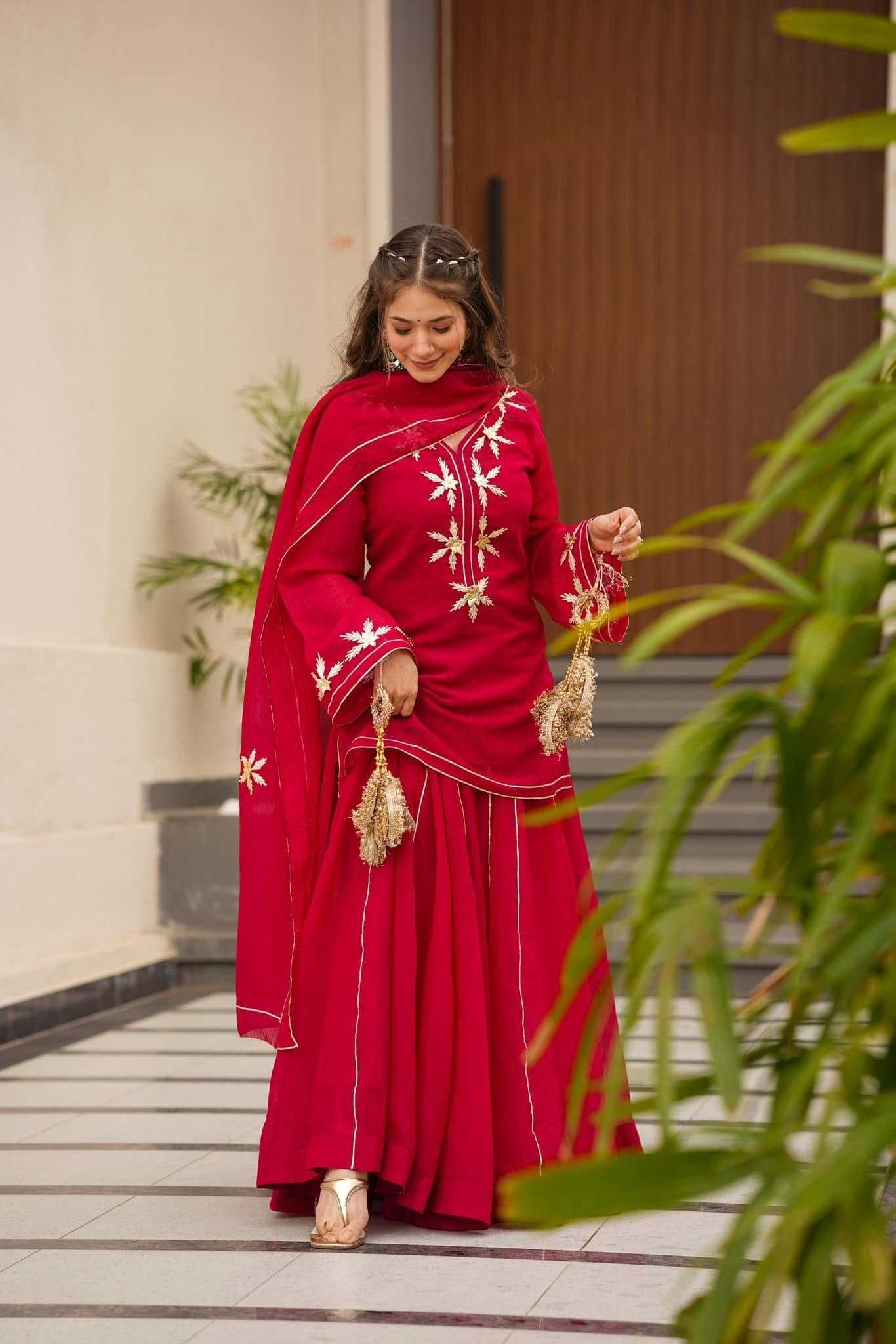 Chiffon Short Kurti
