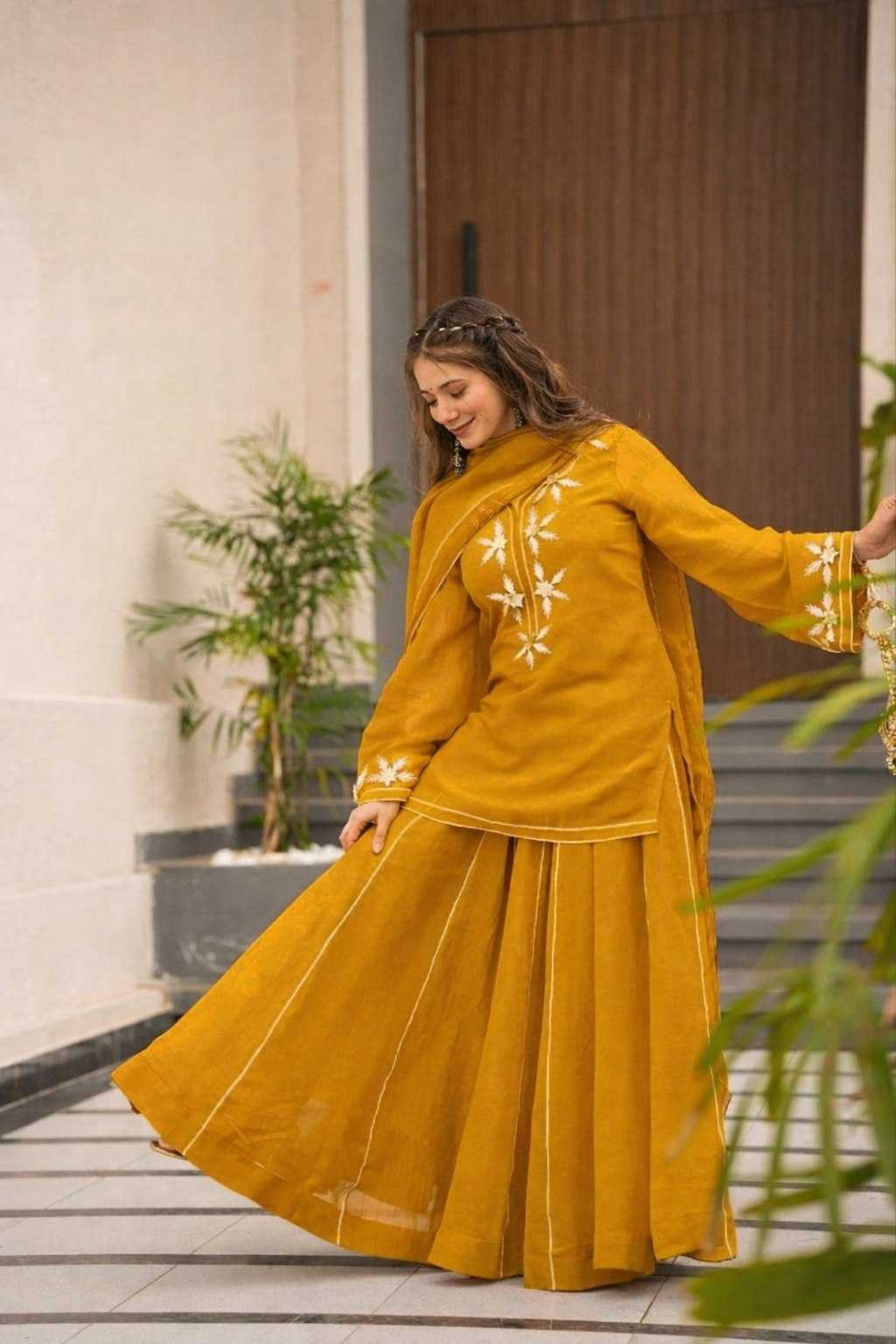 Chiffon Short Kurti