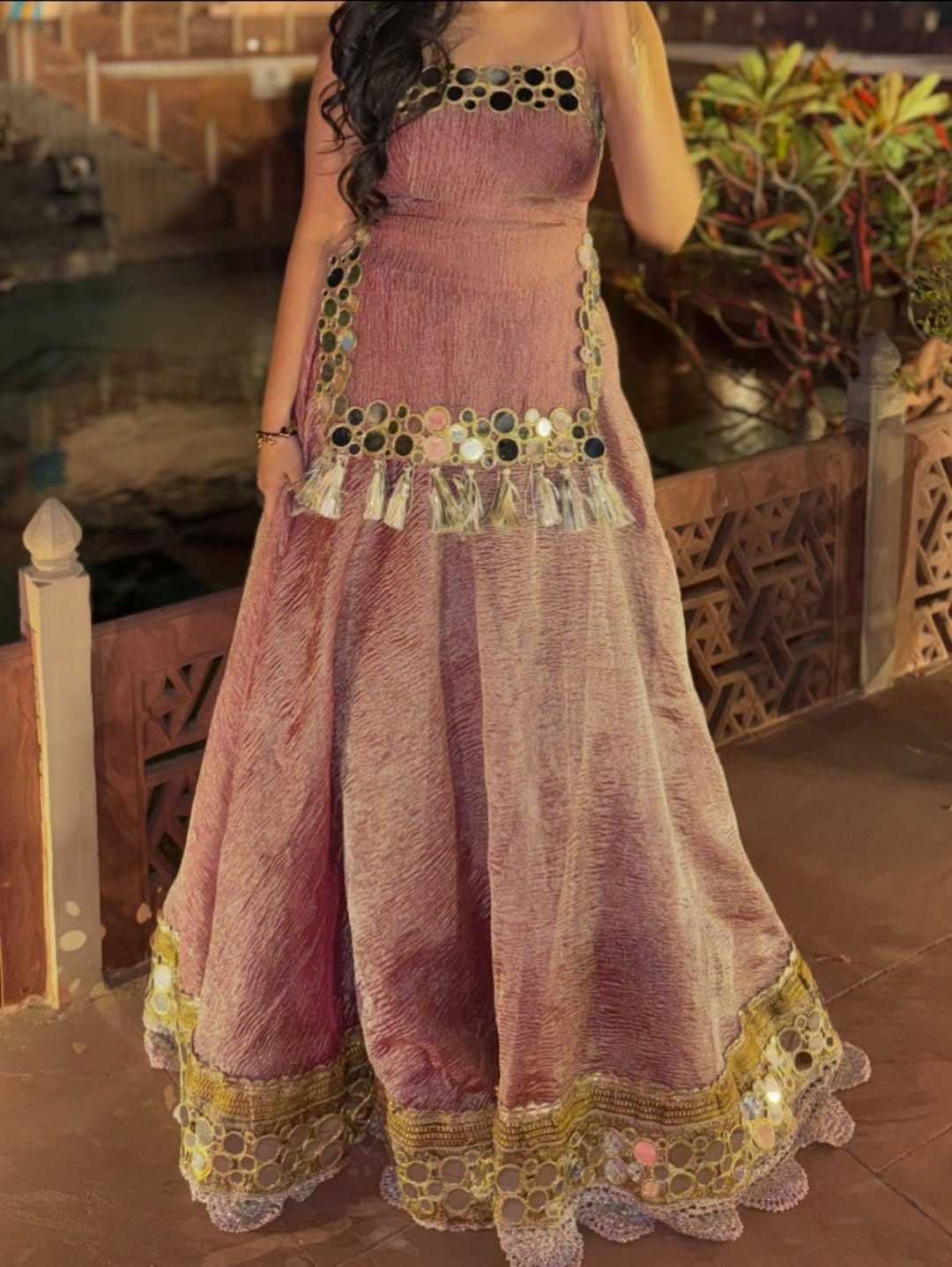 Chiffon Designer Lehenga