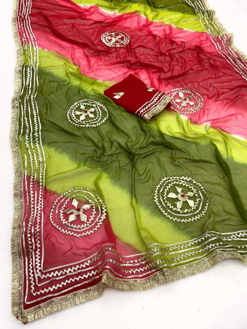Chiffon Designer Saree
