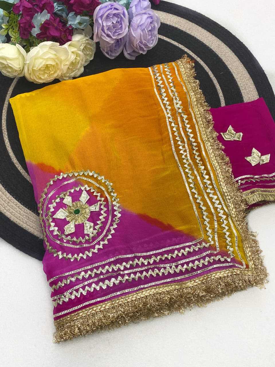 Chiffon Designer Saree