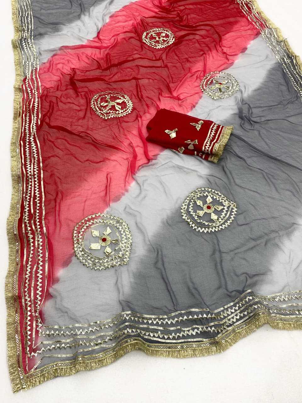 Chiffon Designer Saree