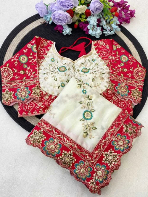 Rangoli Silk Soft Saree