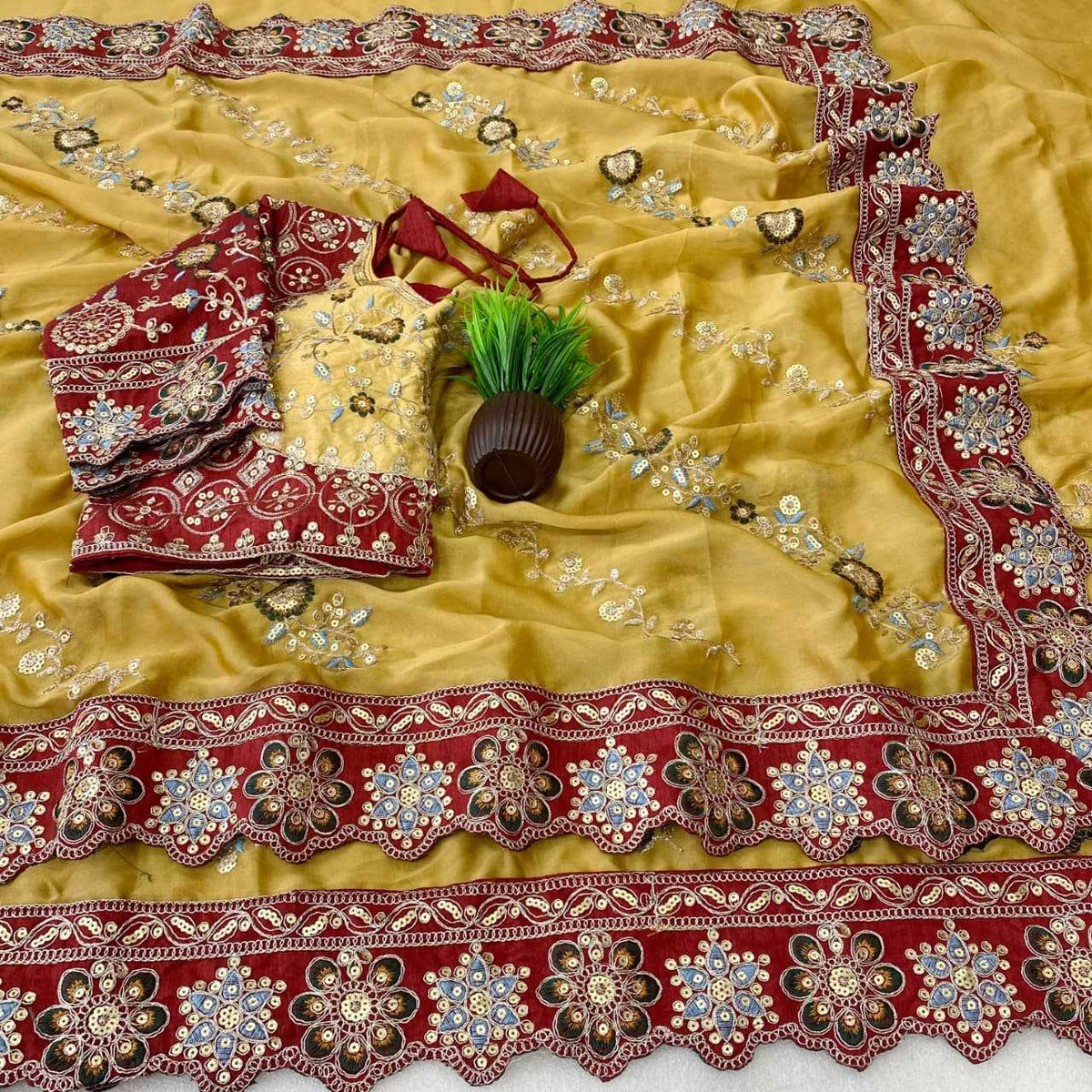 Rangoli Silk Soft Saree