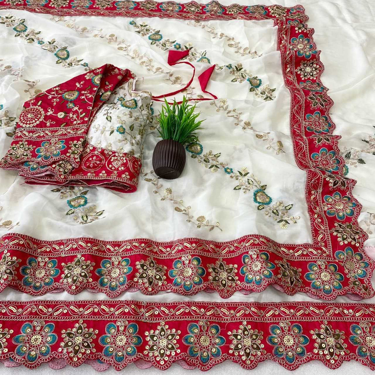 Rangoli Silk Soft Saree