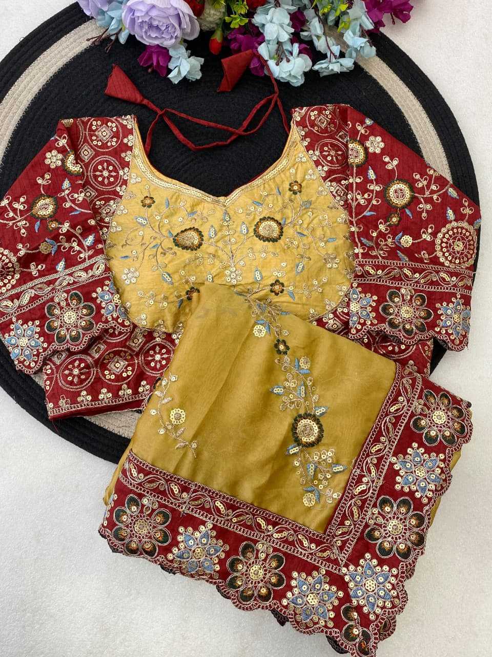 Rangoli Silk Soft Saree in White