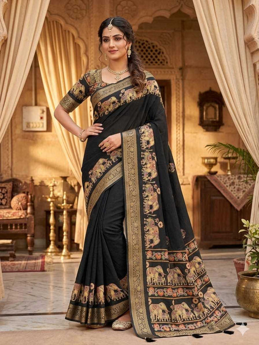 Pure Silk Party Wear Saree