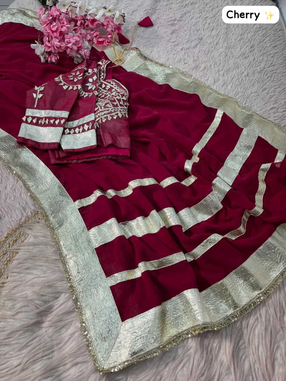 Shravya Georgette Saree