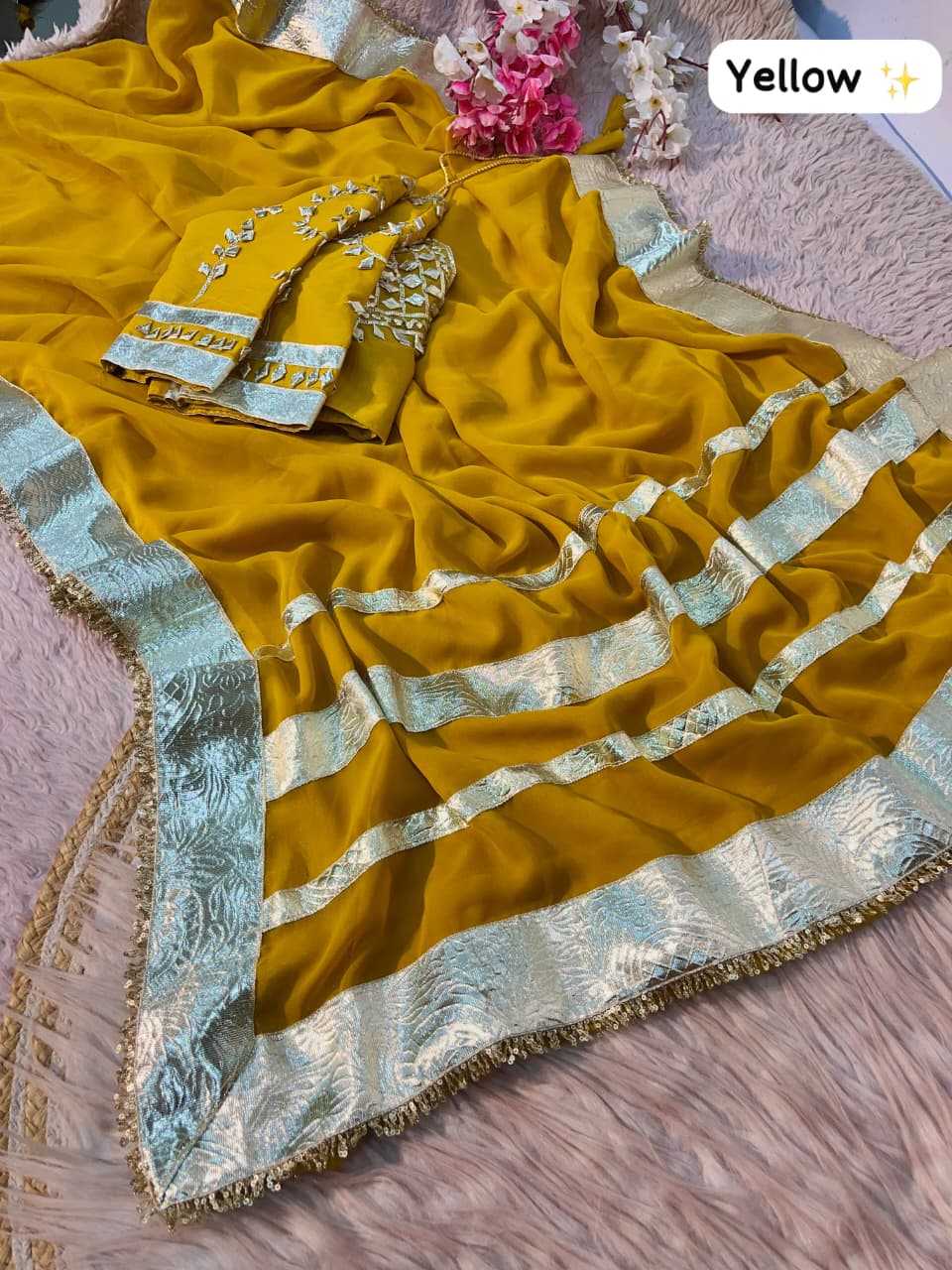 Shravya Georgette Saree