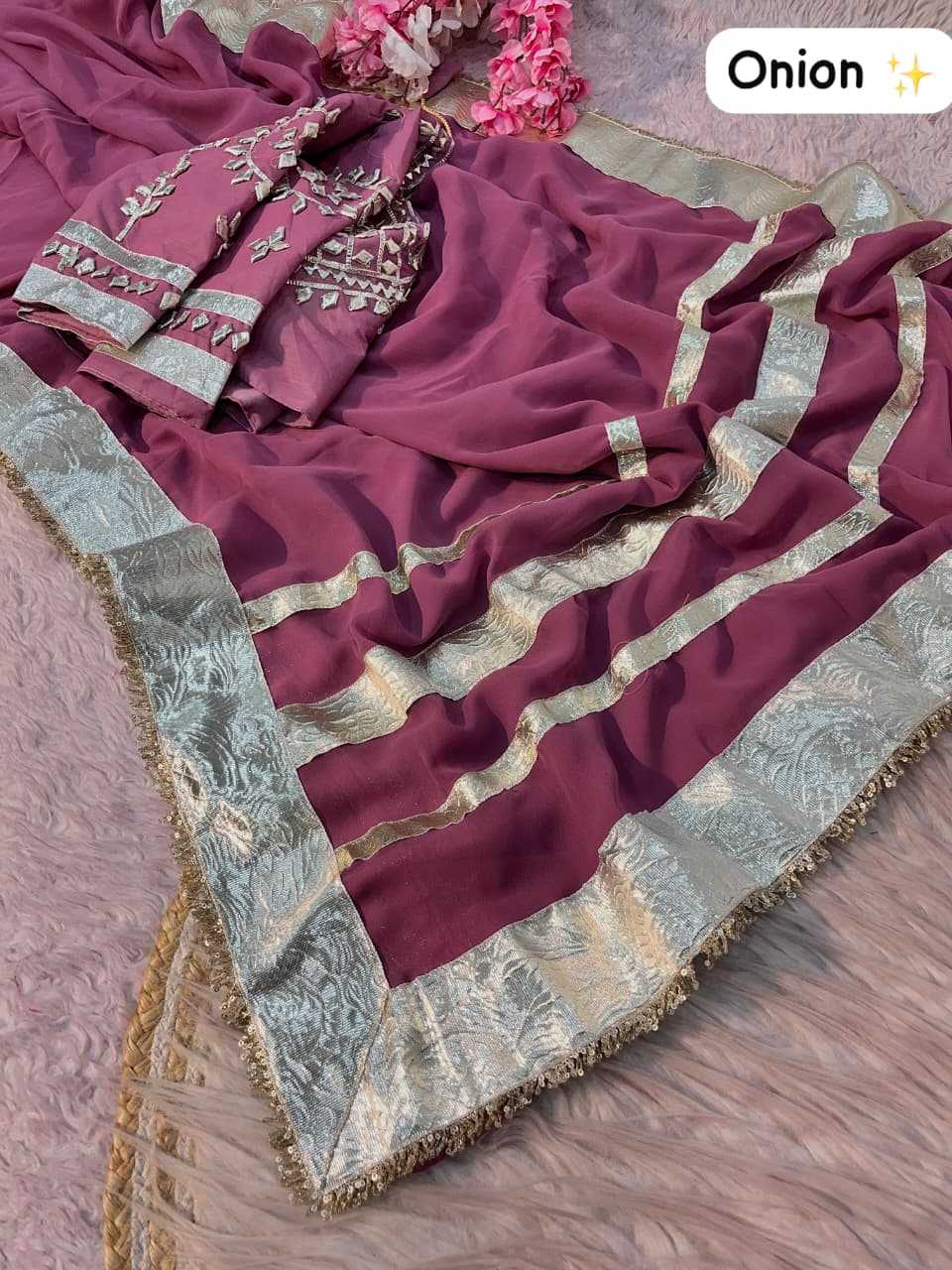 Shravya Georgette Saree