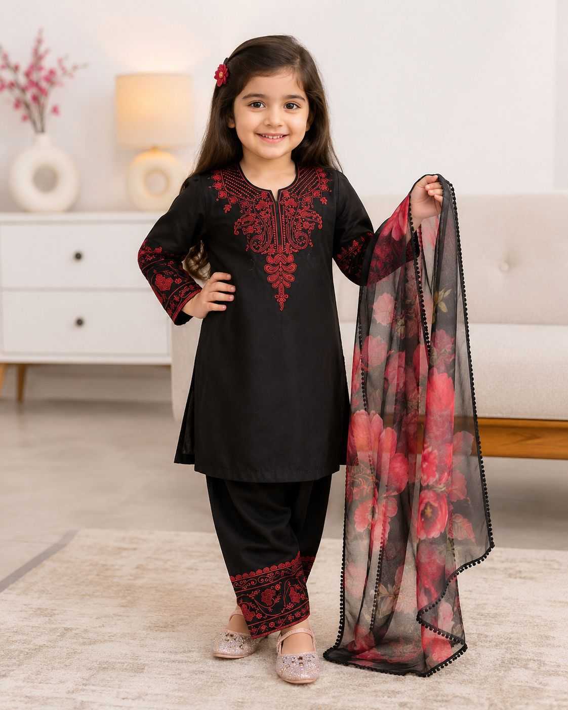 Gajji Silk Kids Suit