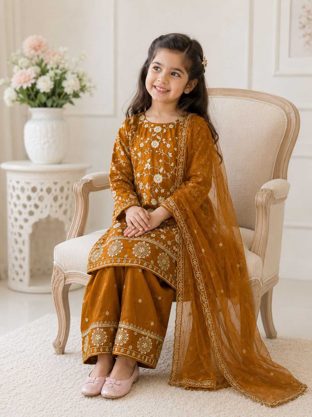 Heavy Silk Kids Suit