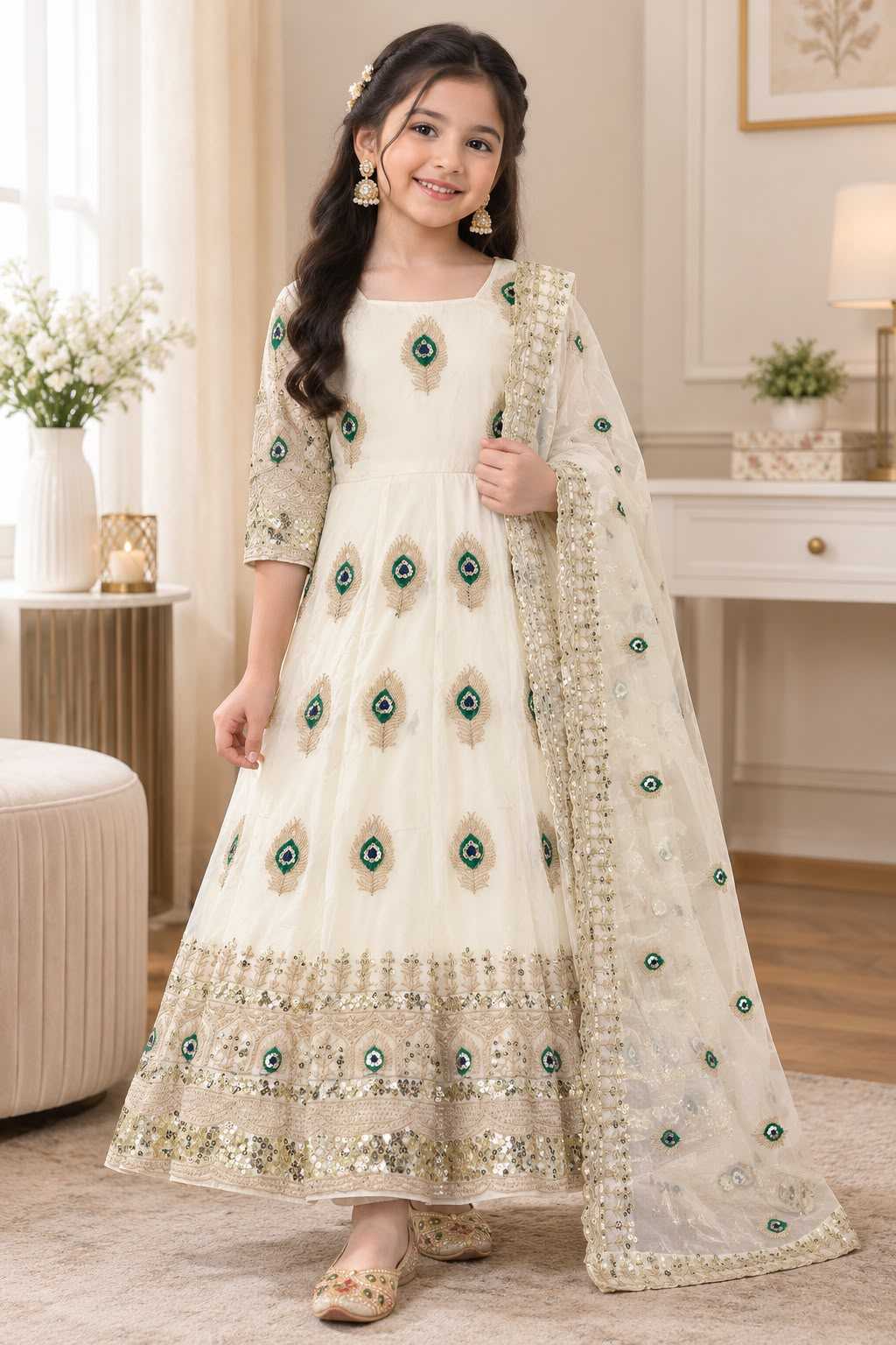 Soft Silk Kids Gown