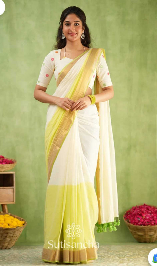 Cotton Half Saree