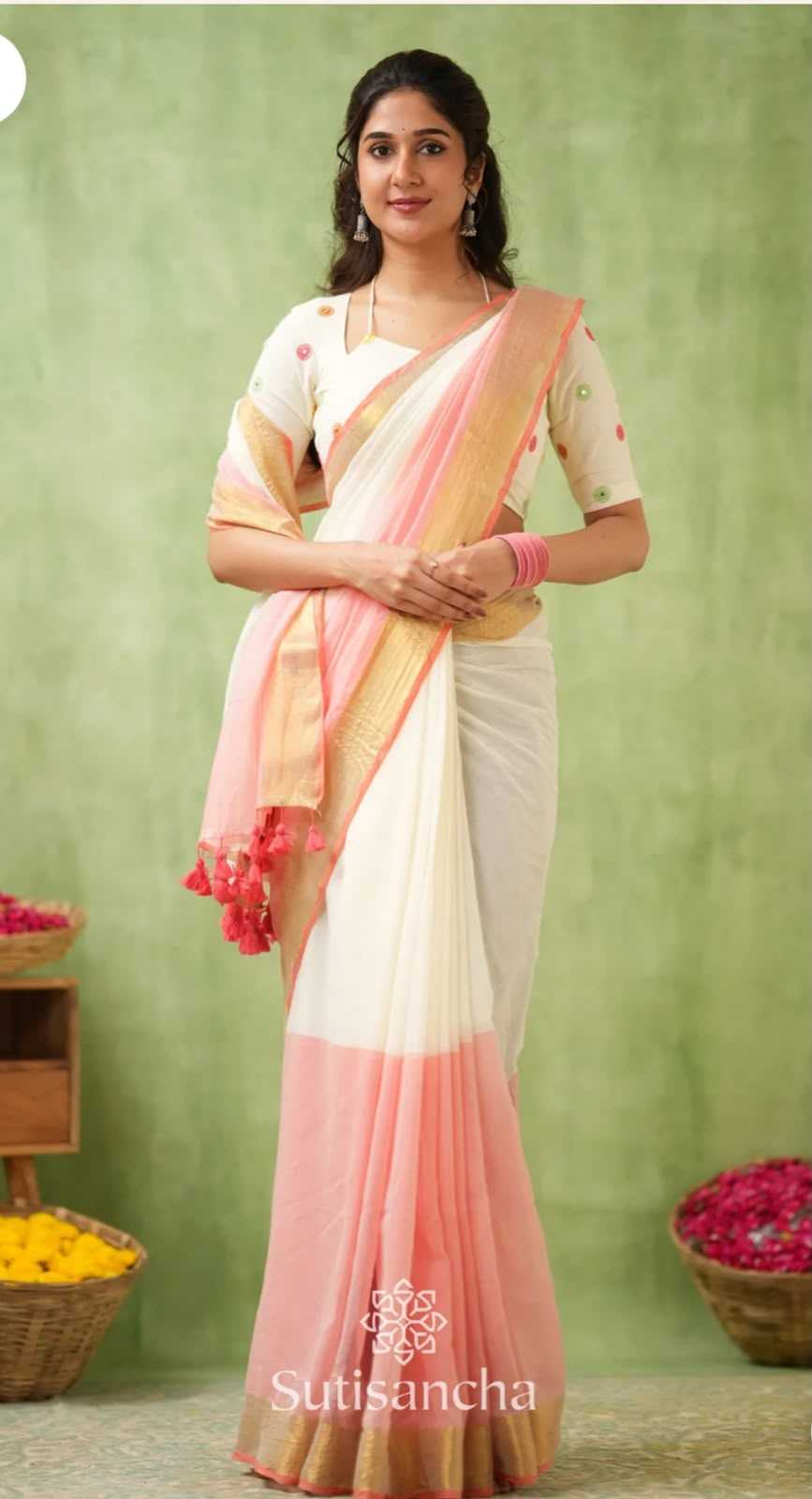 Cotton Half Saree