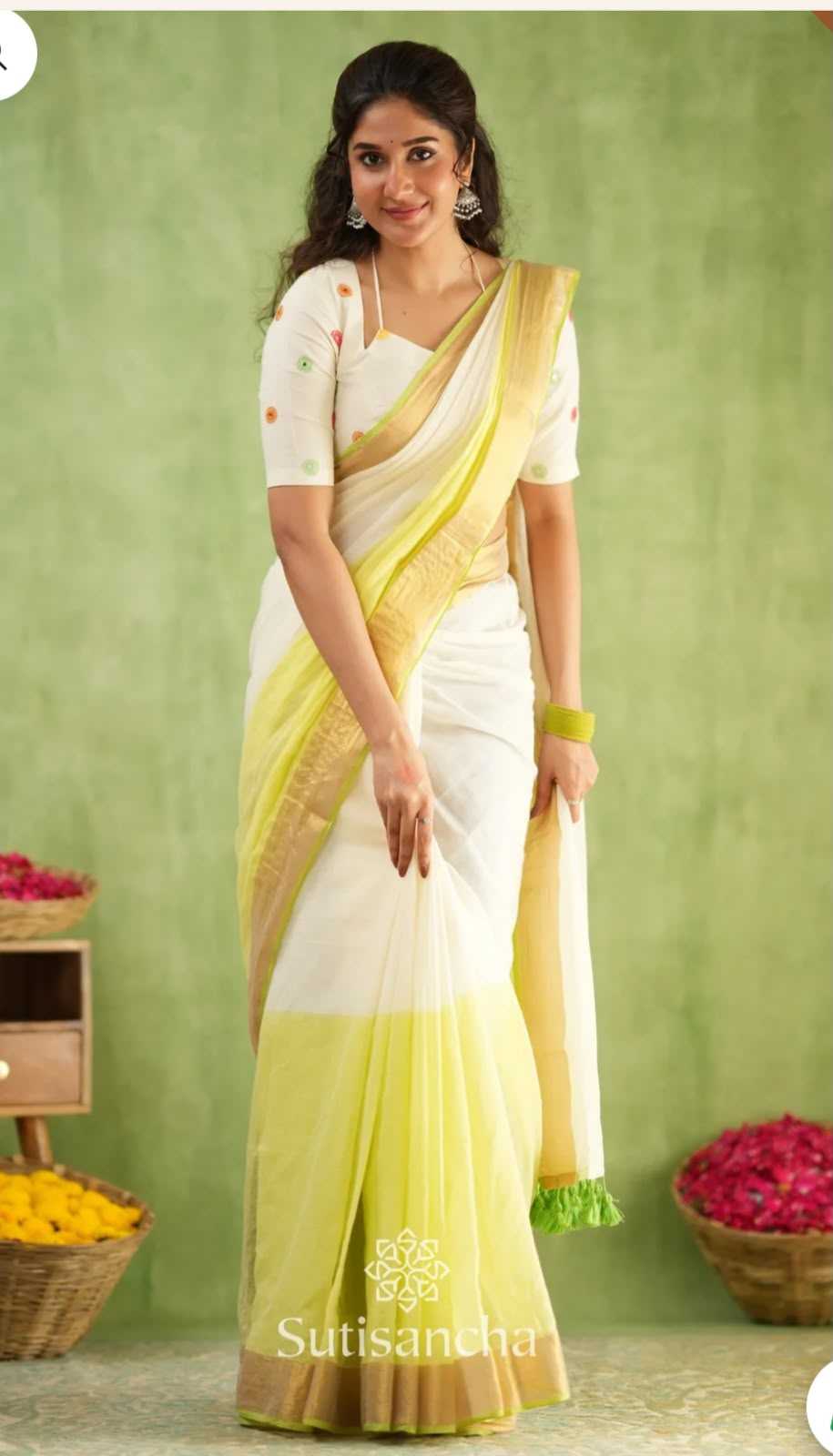 Cotton Half Saree