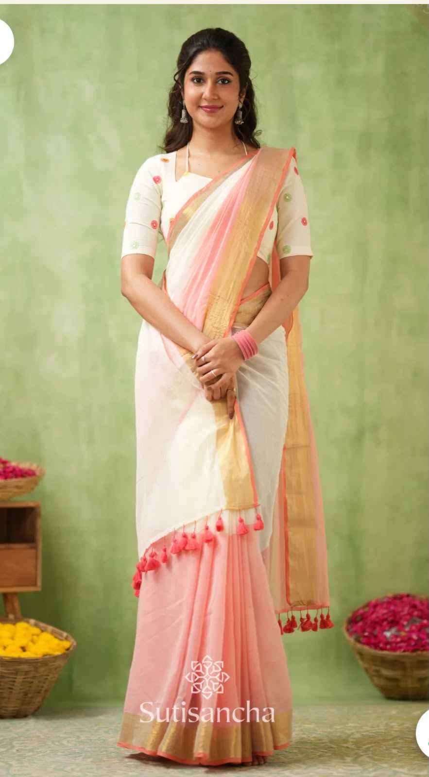 Cotton Half Saree