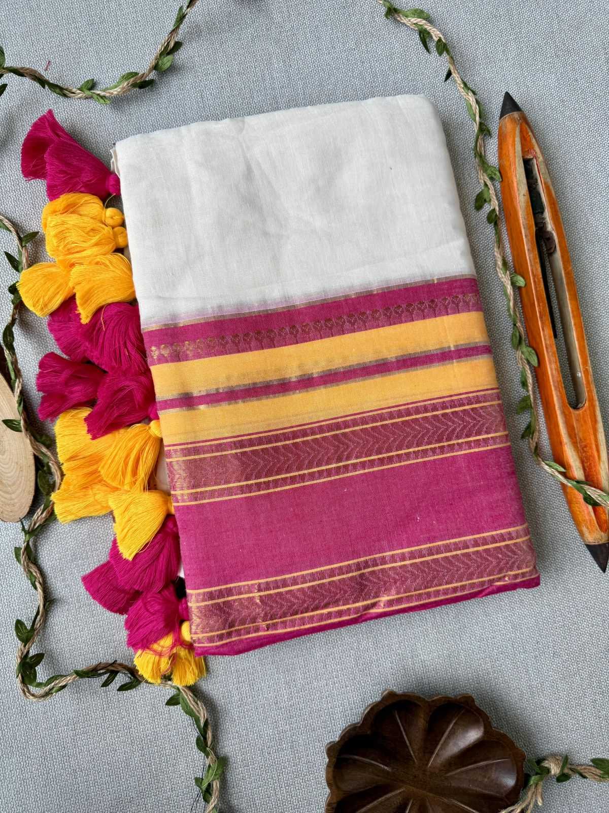 Pure Cotton Fancy Saree