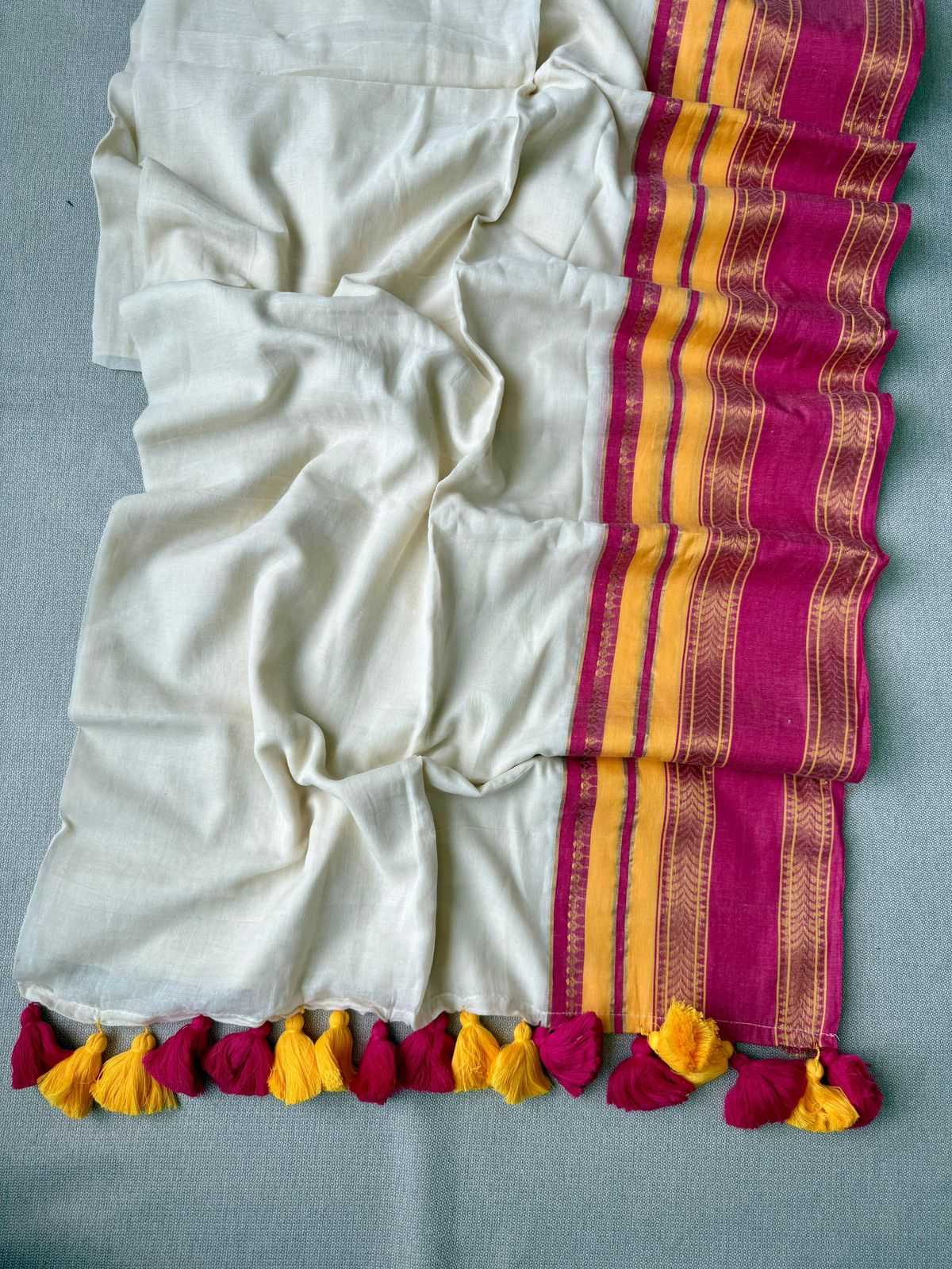 Pure Cotton Fancy Saree