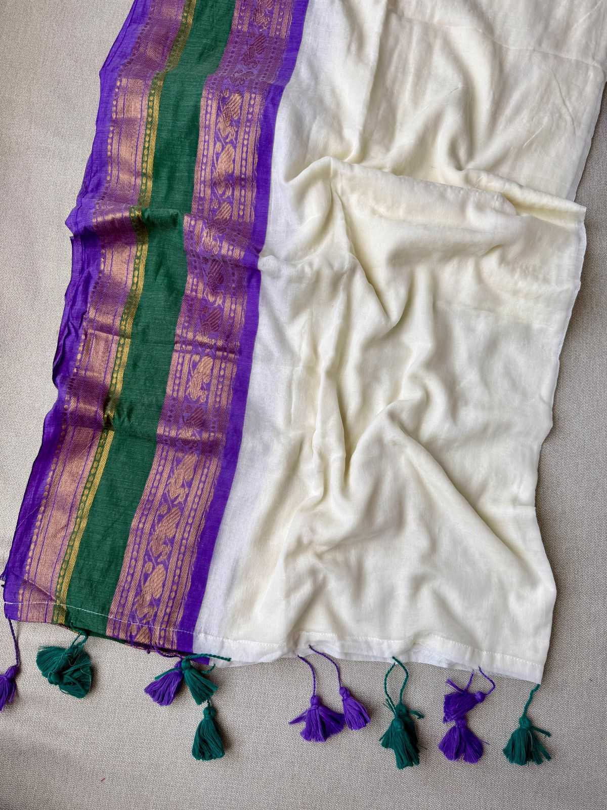 Pure Cotton Fancy Saree