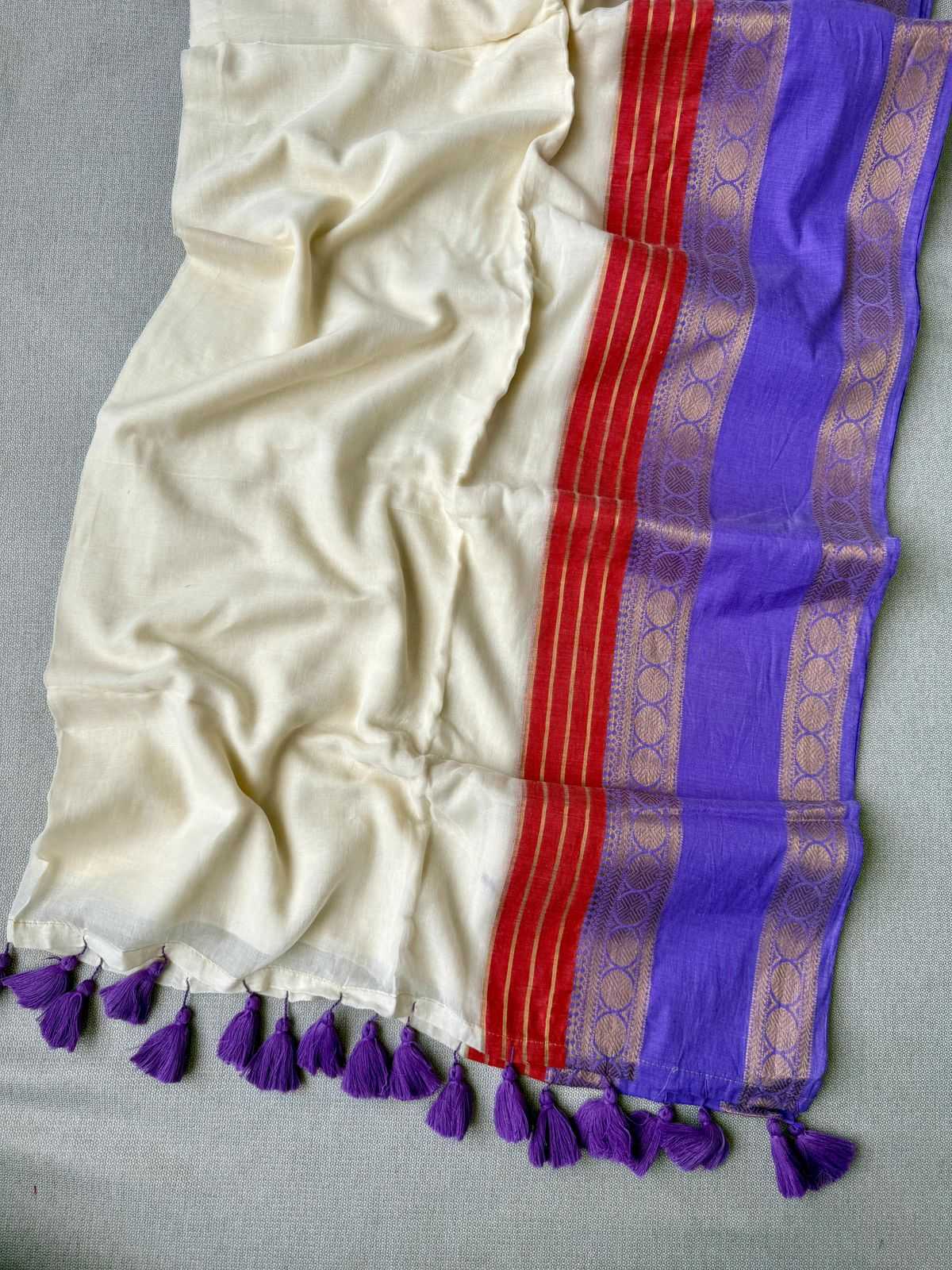 Pure Cotton Fancy Saree