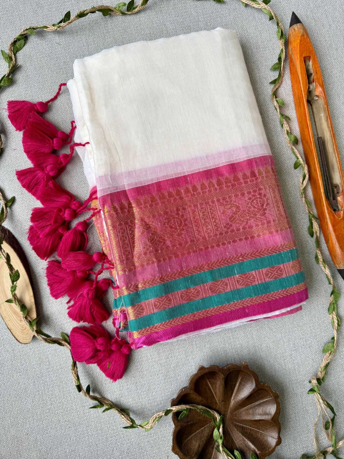 Pure Cotton Fancy Saree