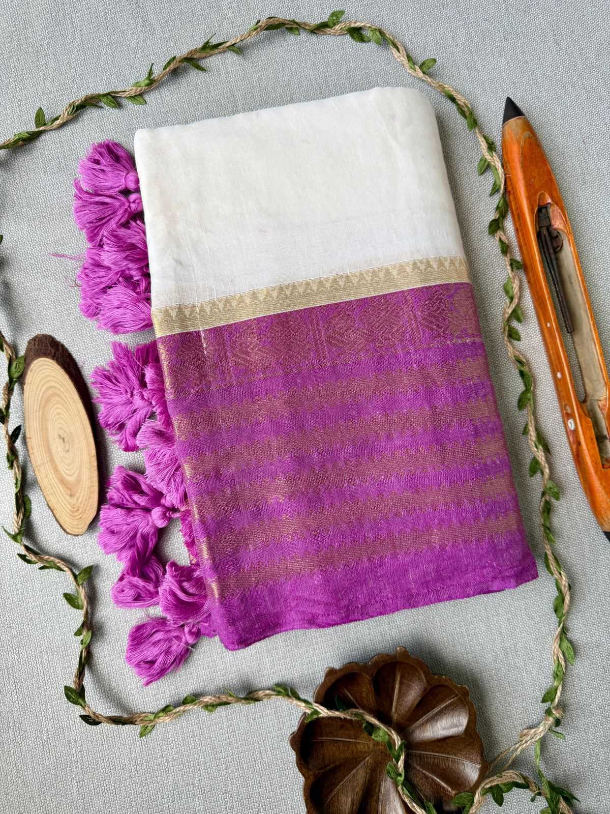 Pure Cotton Fancy Saree