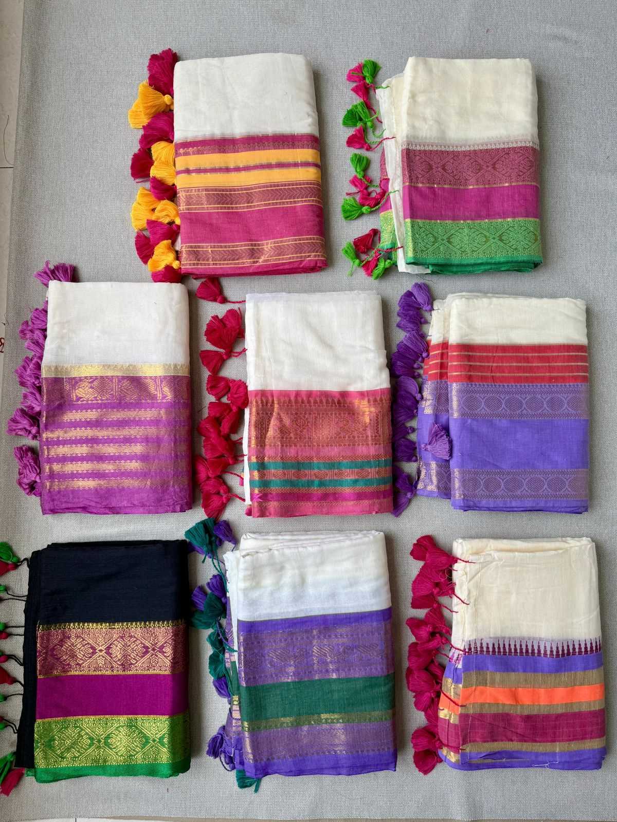 Pure Cotton Fancy Saree