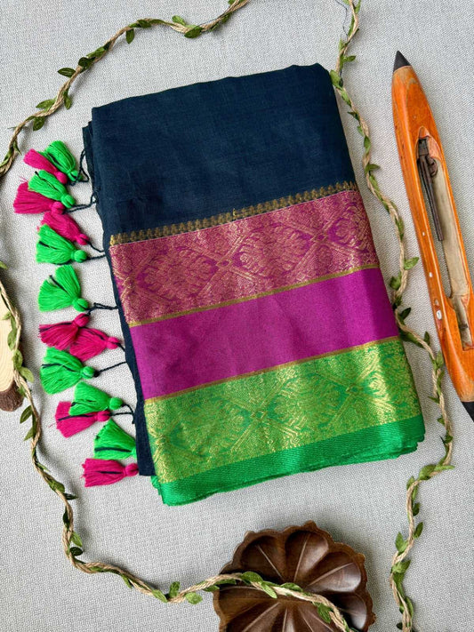 Pure Cotton Fancy Saree