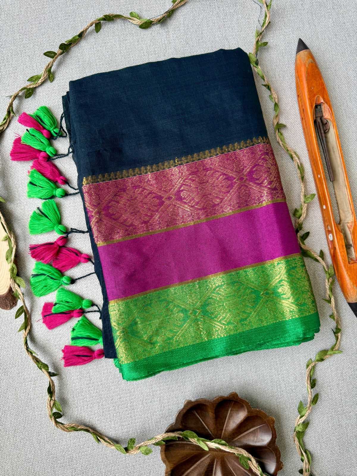 Pure Cotton Fancy Saree
