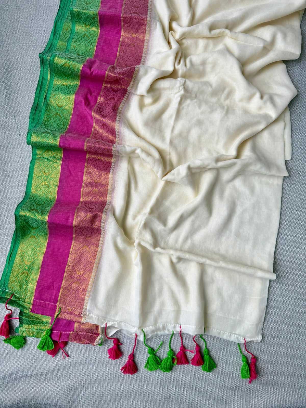 Pure Cotton Fancy Saree