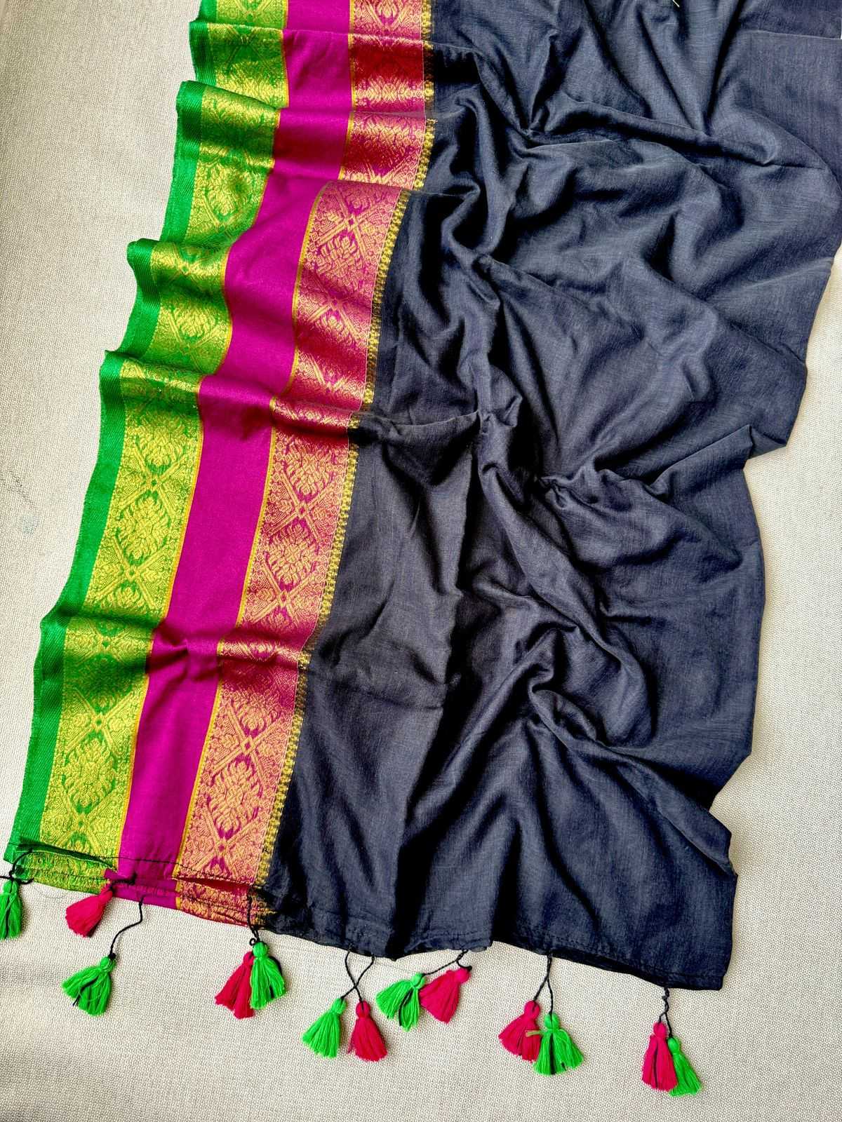 Pure Cotton Fancy Saree