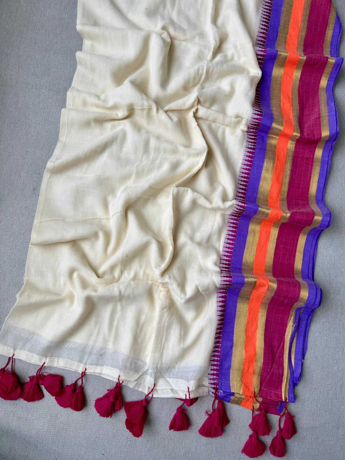 Pure Cotton Fancy Saree
