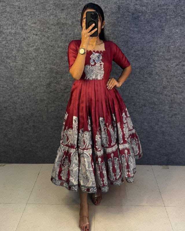 Printed Gown