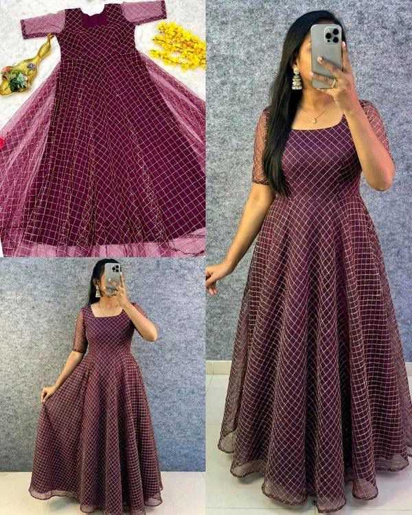 Net Party Gown