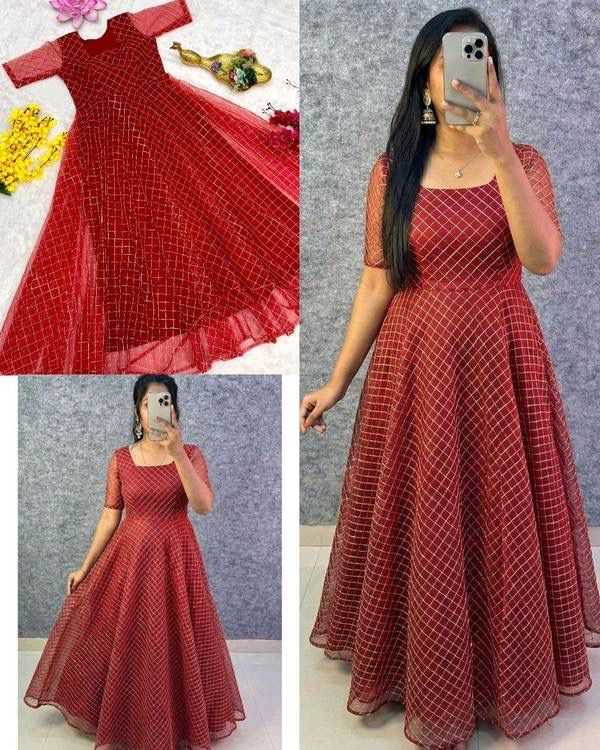 Net Party Gown