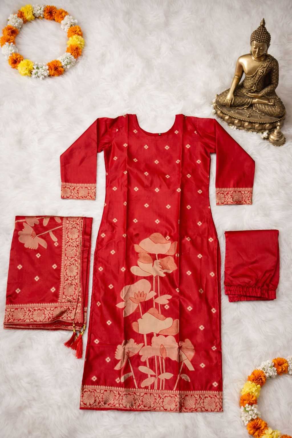 Ladies Silk Suit