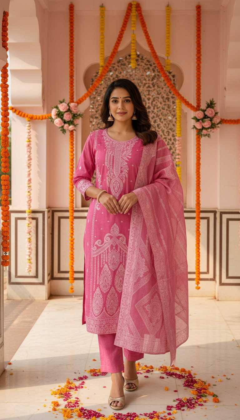 Cotton Ladies Suit