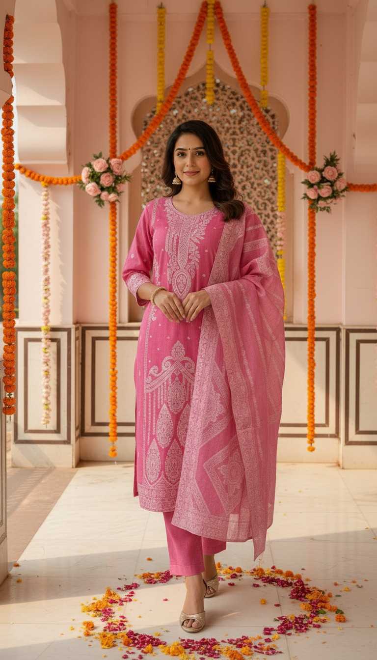 Cotton Ladies Suit