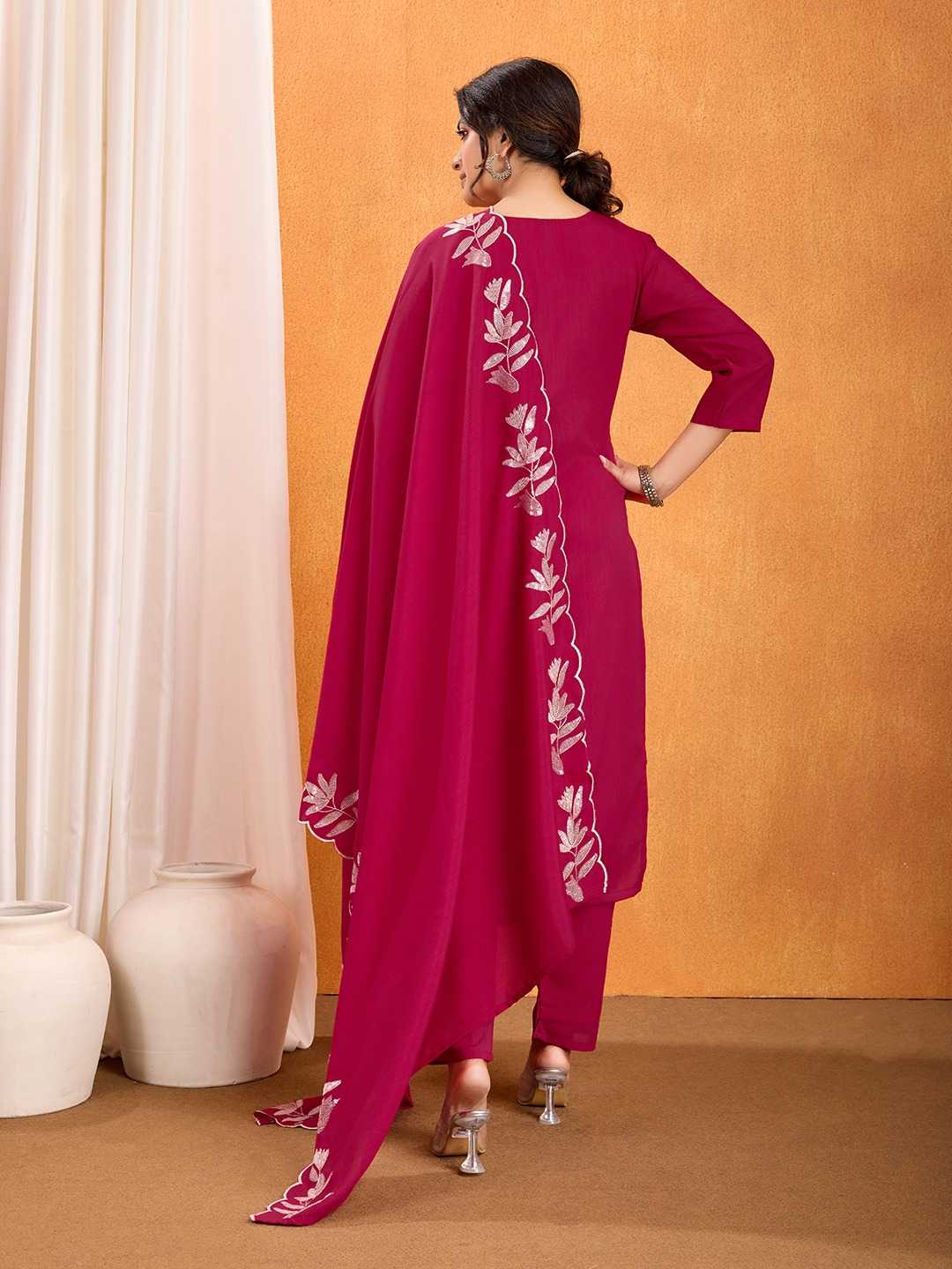 Soft Vichitra Party Wear Kurti